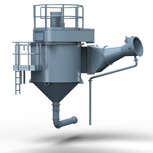 Image of an venturi scrubber
