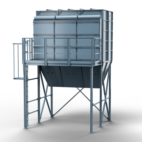 Пример изображения овального рукавного фильтра