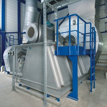 Zuluftventilator für ein Kraftwerk