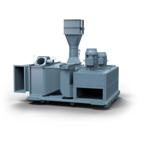 Rendering eines Ventilators der Venti Oelde GmbH