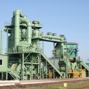 2000 PS Shredder mit Entstaubung und Windsichtung 