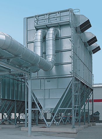 Продувочный фильтр аспирации древесной пыли 