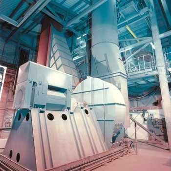 Umluftventilator für Zementsichter