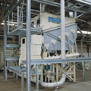 Trennanlage für Produktionsabfälle aus der Hygieneindustrie