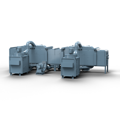 Beispielabbildung eines Trockungssystems für Beschichtungsanlagen