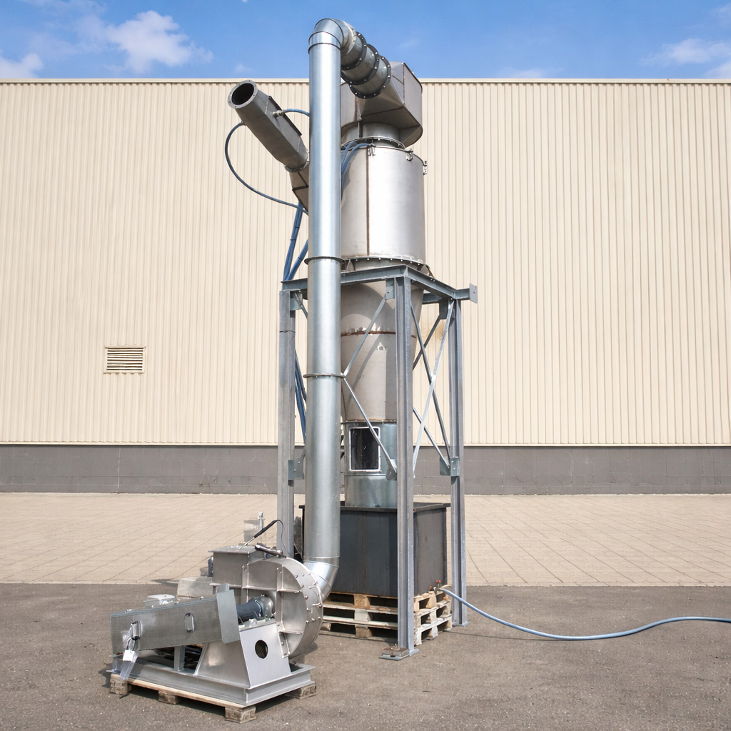 Versuchsaufbau Venti Areal